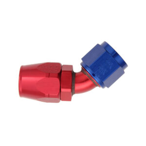 Performance Non-swivel 45˚ Fixed Hose End