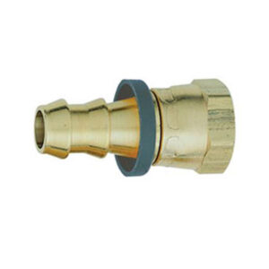 Special Push-On Straight Female Swivel Hose Ends - Brass