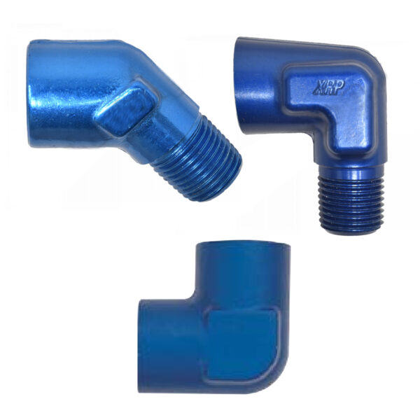 XRP Aluminum Female To Male And Female To Female Pipe Adapters