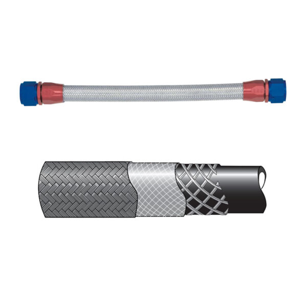 XRP Stainless Steel Braided CPE Race Hose