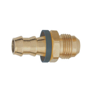 XRP Straight Push-On Hose End Brass