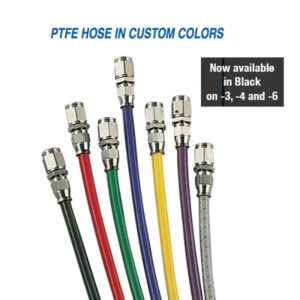 PTFE Hose - Stainless Wire Braided