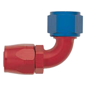 Performance non-Swivel hose ends – 90⁰