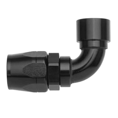 Aluminum Quick Disconnect Hose Ends-90°