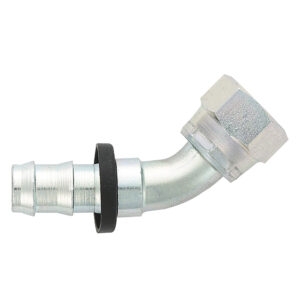 Special Push-On Hose Ends-Brass & Steel - 45⁰ Steel