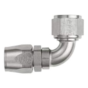 Double Swivel Triple Sealed Hose Ends-Super Nickel - 90⁰
