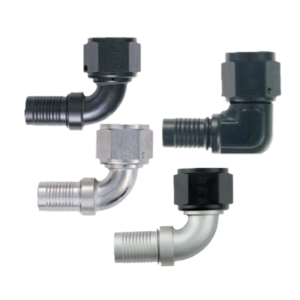 HS-79 37˚ JIC Hose Ends - 90⁰