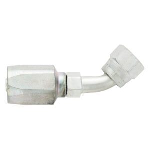 Power Steering Fittings-Reusable Steel - 45˚ S.A.E. 45˚ SEAT
