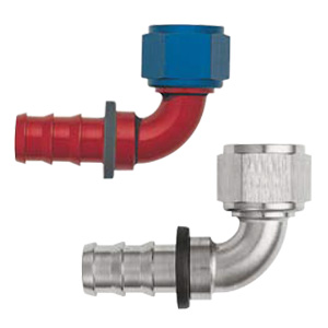 XRP Push-On Hose Ends-90⁰