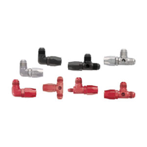 Carb Kit Hose Ends Available in 3 Finishes