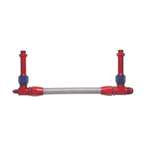 Competition style forged fuel line kits for demon braswell and qft