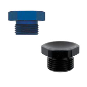 Aluminum Adapter Fittings - Straight Thread Port Plug